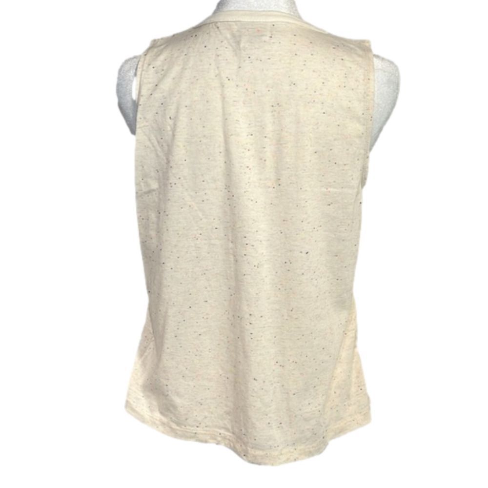 Stranded Confetti Multi-Colored Unicorn On Cream … - image 5